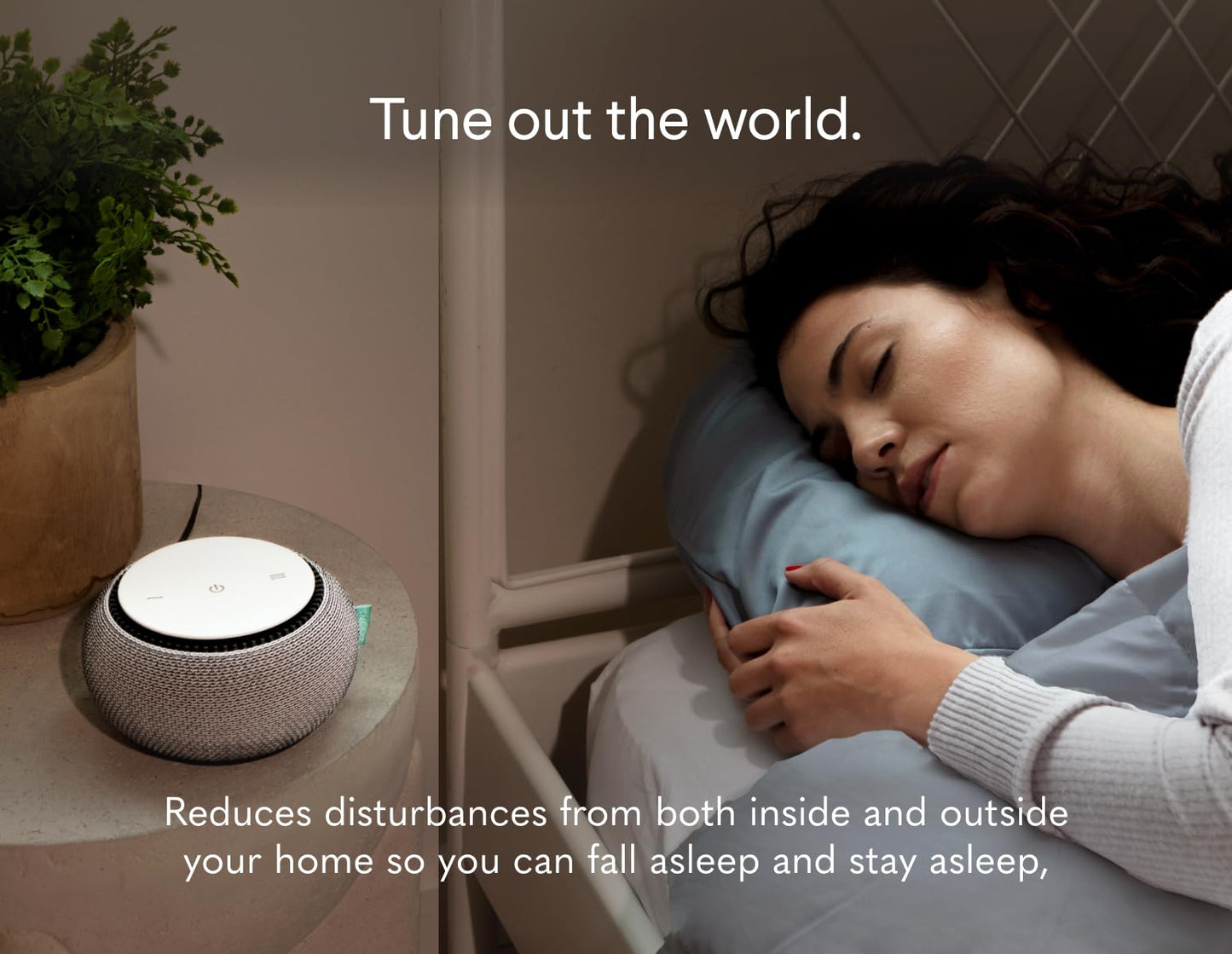 Smart White Noise Machine with Fan