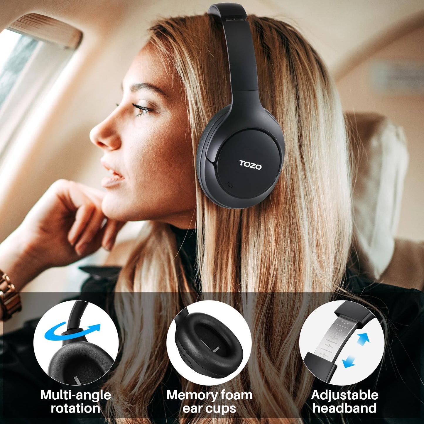 Hybrid Active Noise Cancelling Headphones