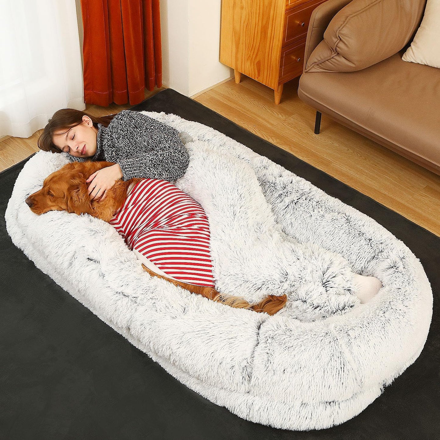 Orthopedic Washable Humans Size Dog Bed
